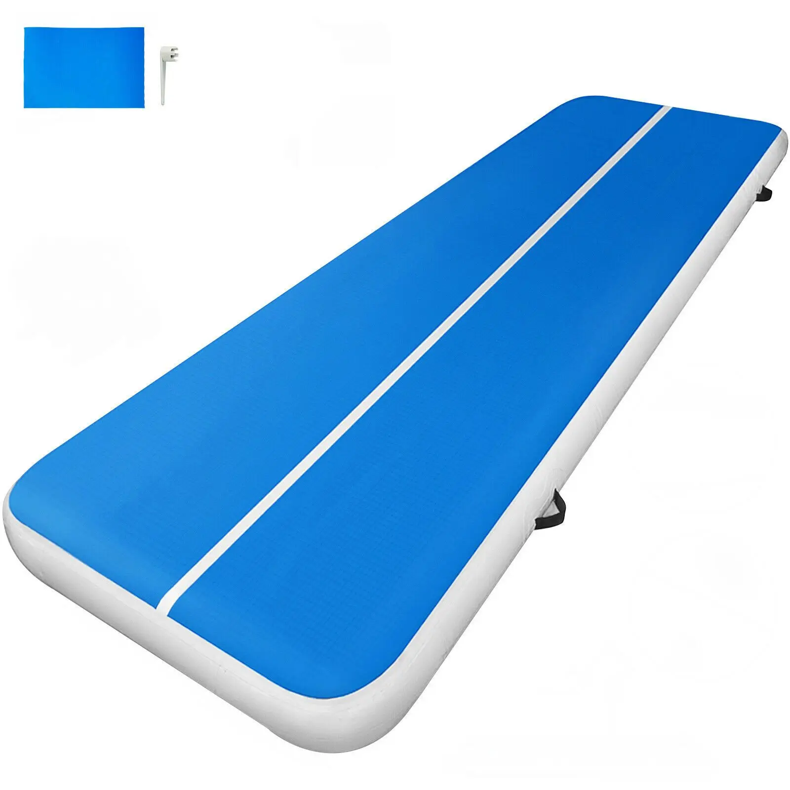 Гимнастический воздушный коврик Tumble Track Tumbling Mat Надувные напольные коврики 4x2 м Надувной воздушный акробатический коврик Гимнастический акробатический коврик Air (art.: 3920d1599e31d) - 3920d1599e31d