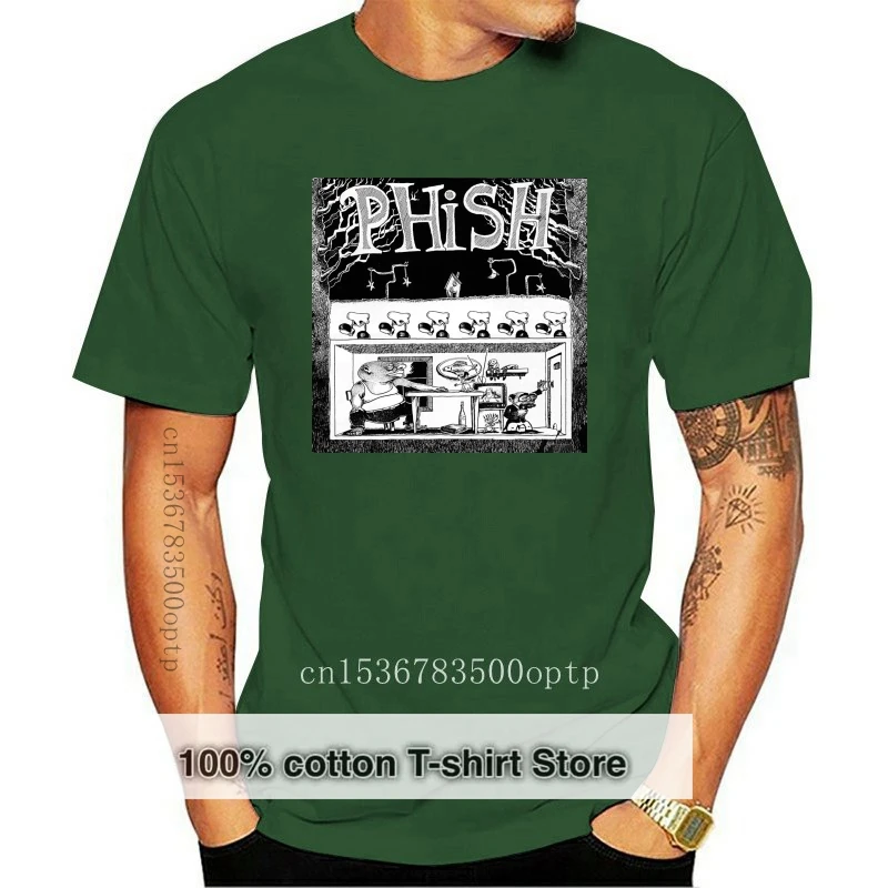 

New Phish Rock Music Band Album Logo Men'S Black T-Shirt Size S-2Xl 35Th 30Th 40Th 50Th Birthday Tee Shirt