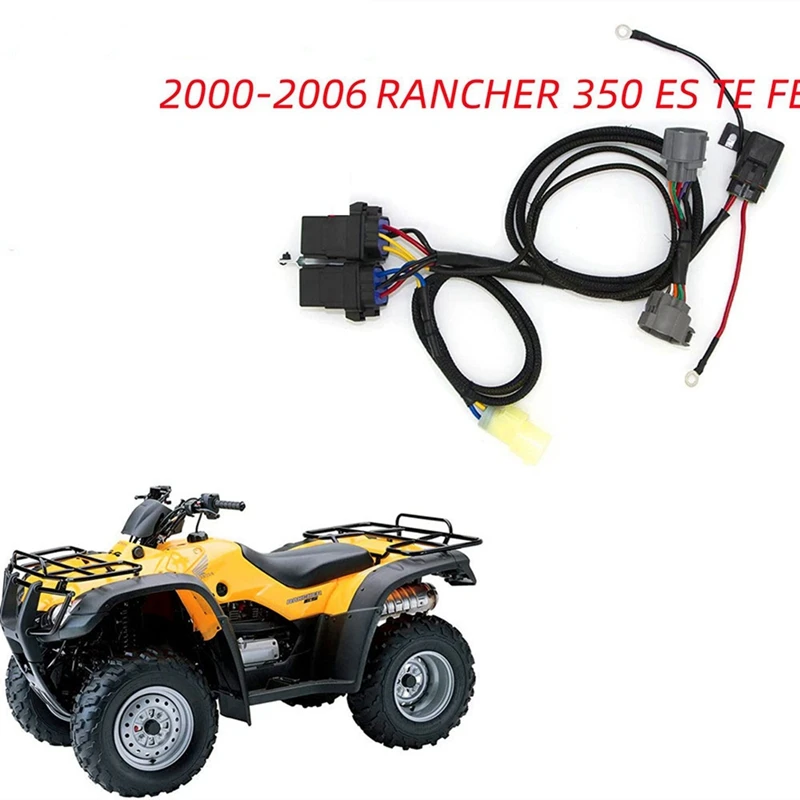 

Angle Sensor Shift Motor Kit Computer Bypass Wiring Harness Kit For Honda Rancher 350 ES 2000-2006