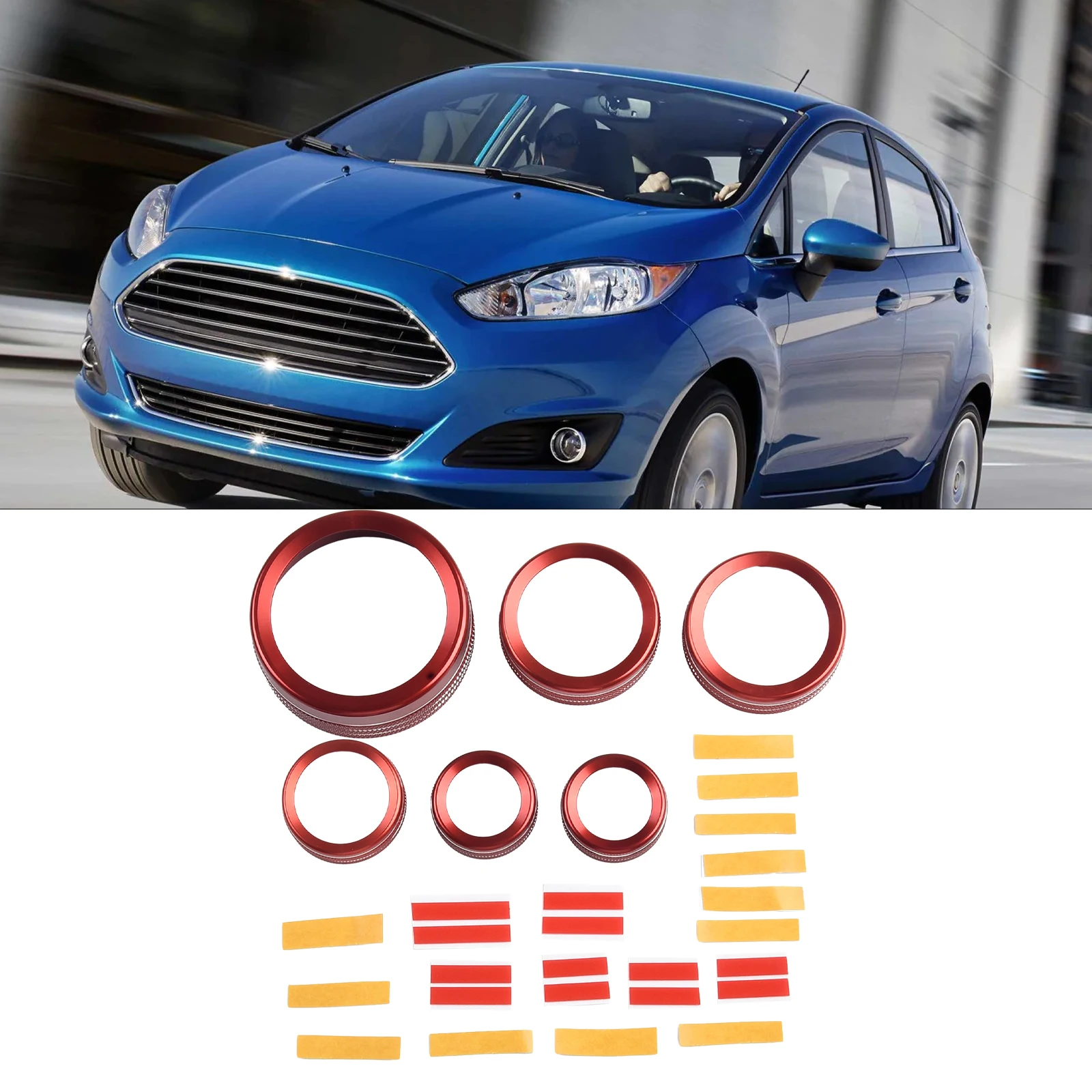 Защитные чехлы ручек переключения передач из алюминиевого сплава для Ford Maverick XL XLT