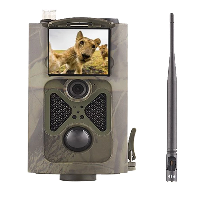 HC-550M 2G MMS Hunting Trail Camera Infrared Night Vision Camera for Wildlife Research & Farm Monitoring Real-time Transmission