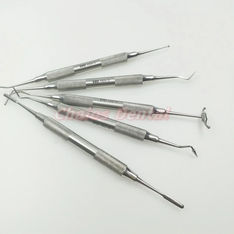 5 шт./компл. набор для наполнения стоматологической композитной смолы из