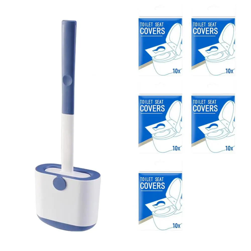 

Щетка для унитаза, зеленая, без сверления, с гладкой ручкой