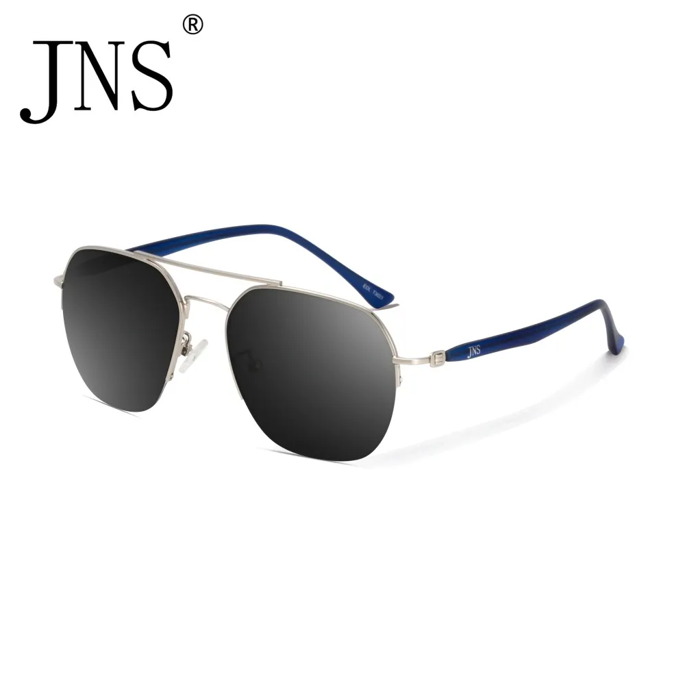 JNS Роскошные металлические солнцезащитные очки UV400 классический брендовый