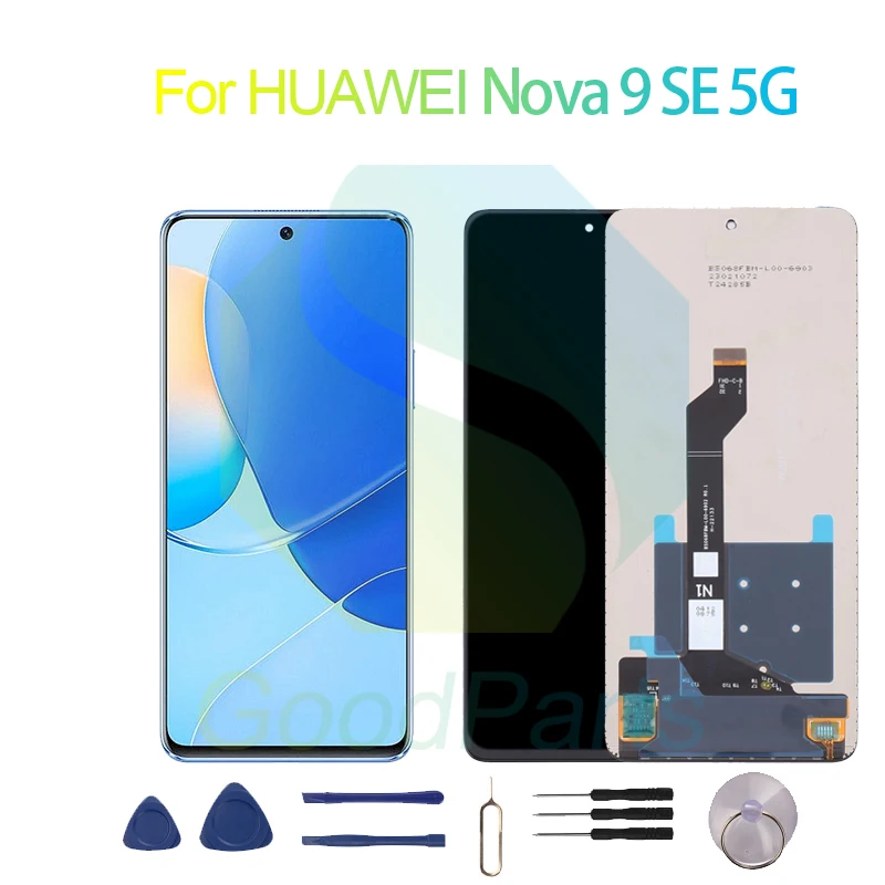 

Для HUAWEI Nova 9 SE 5G ЖК-экран 6,78 "Nova 9 SE 5G ЖК-сенсорный дигитайзер в сборе