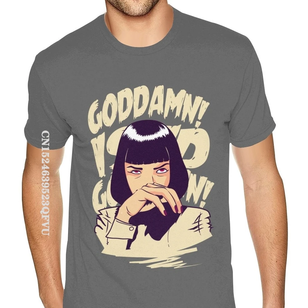 Футболка Quentin Tarantino Teeshirts для молодых парней фирменная дизайнерская Винтажная