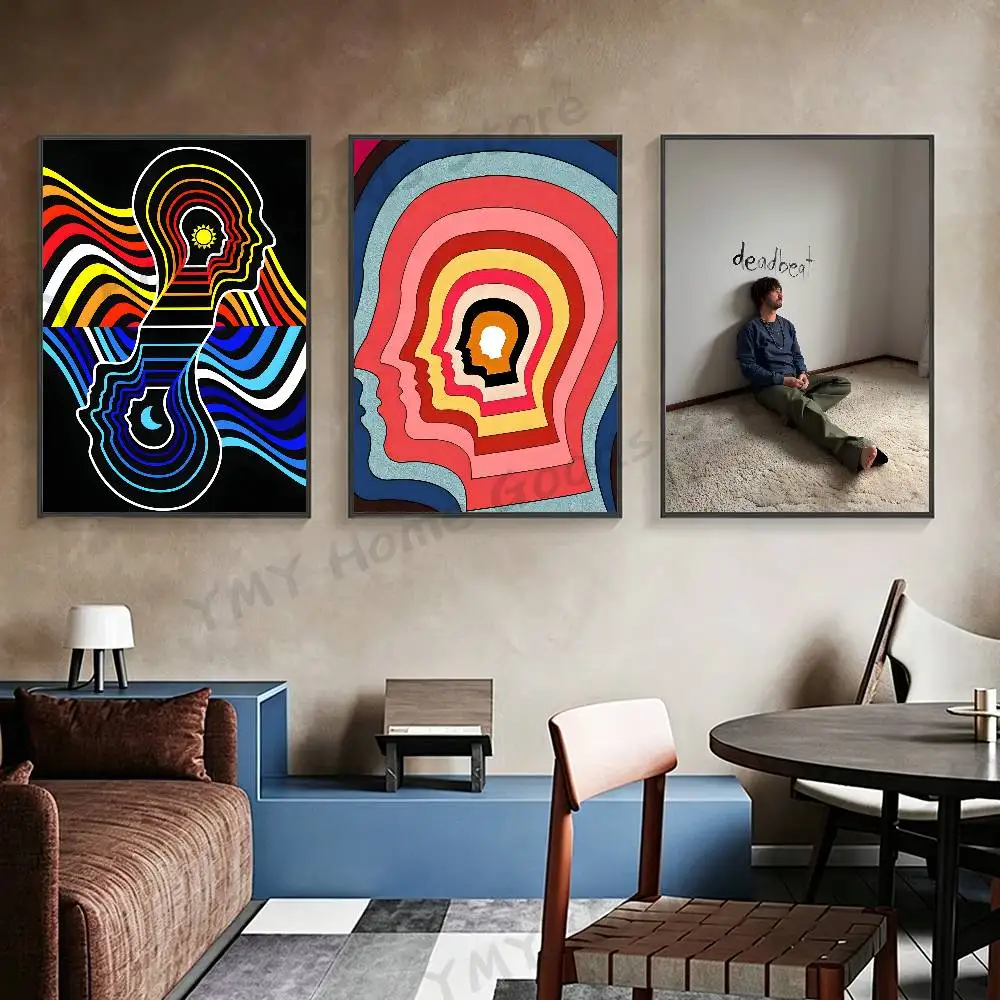 Фото Постер D-Deadbeat T-Tame Impala HD Art, водонепроницаемый, для спальни, игровой комнаты, декора стен дома, подарков. №3
