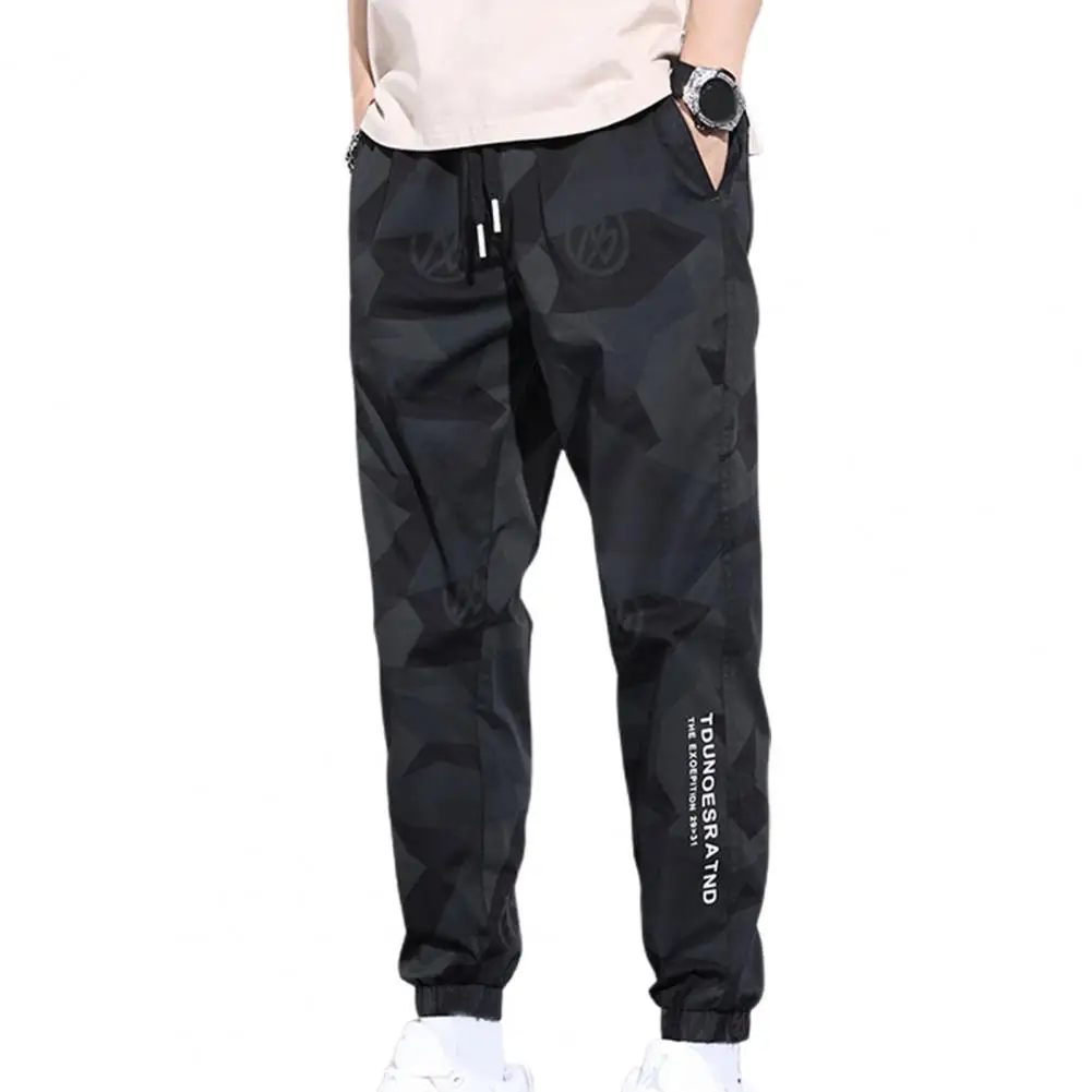 

Quick Dry Pockets Mid Waist Deep Crotch Summer Cargo Pants Daily Garment
