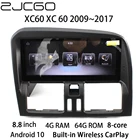 ZJCGO Автомобильный мультимедийный плеер стерео GPS Радио 8 ядер навигация NAVI Android 10 экран монитор для Volvo XC60 XC 60 2009  2017