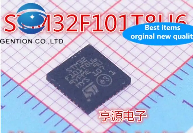 

5 шт. 100% оригинальный новый STM32F101 STM32F101T8U6 консультация перед съемкой