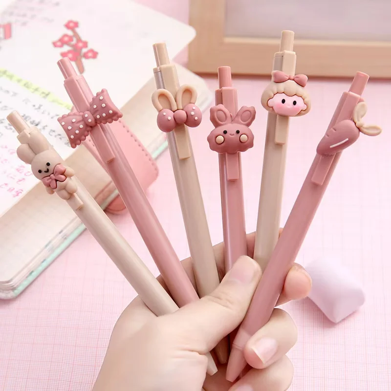 

Kawaii розовые гелевые ручки 5 шт.