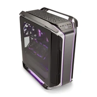 cool supreme c700m full tower chassis curved tempered glass rgb large side transparent game chassis