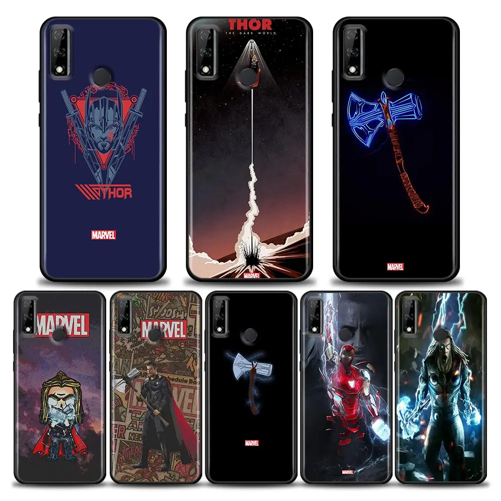 

Phone Case for Huawei Y6 Y7 Y9 2019 Y5p Y6p Y8s Y8p Y9a Y7a Mate 10 20 40 Pro RS Case Silicone Cover Marvel Thor Avengers Hero