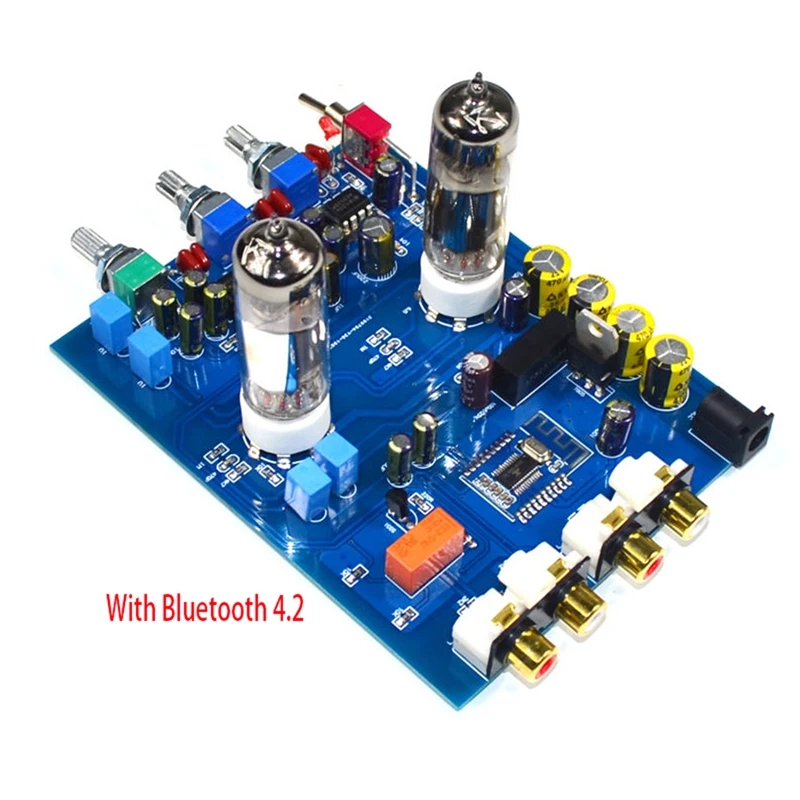 NE5532 DC12V2A 4 2 Bluetooth HIFI предусилитель 6J5 |