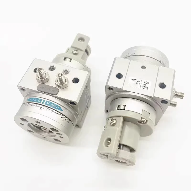 Пневматический поворотный столцилиндр MSUB MDSUB 1 3 7 20-90S 180S с боковым подключением, тип MSU; Пневматический цилиндр MSUA MDSUA 1 3 7 20-90S 180S (art.: 3920dbdd5bafc) - 3920dbdd5bafc