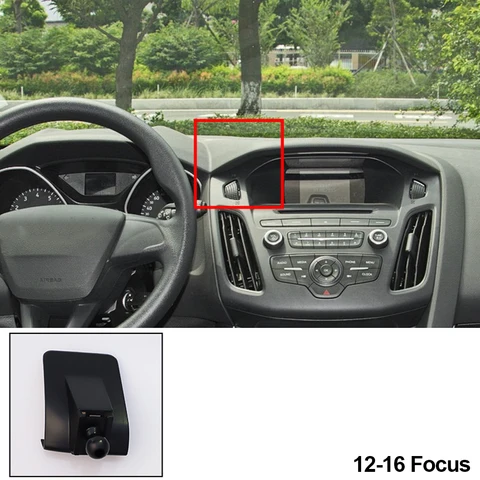 Автомобильная подставка для телефона специальный кронштейн для крепления фиксированного основания для Ford Focus 140 Plus Explorer Edge Mustang Kuga