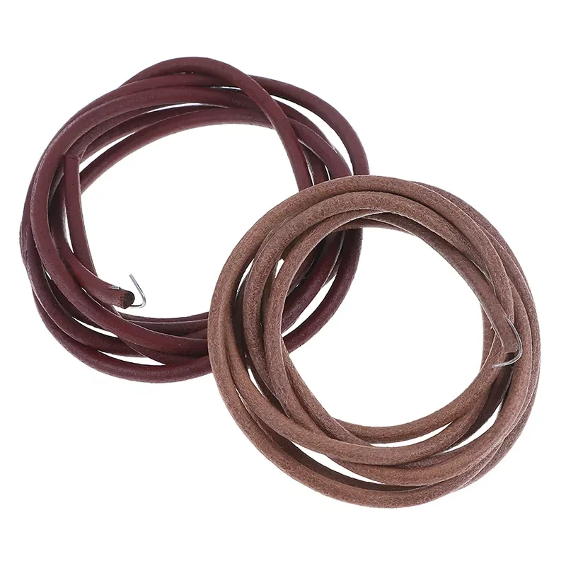 

72" 183cm Leather Belt Treadle Parts With Hook For Singer Sewing Machine 3/16" 5mm Household Home Old Sewing Machines