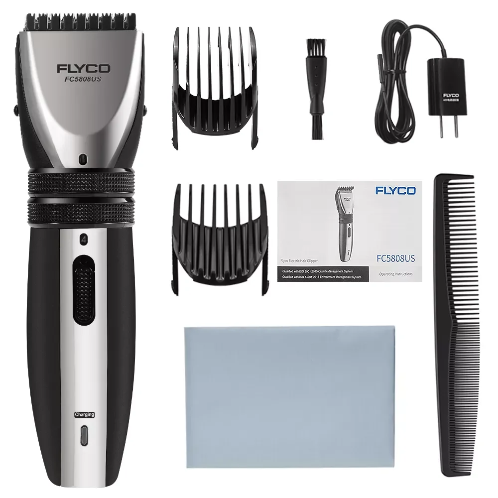 

NEW2023 Professional Hair Clipper Cordless/Cord Hair Trimmer Self Hair Cutting Home Barber Grooming Haircut Machine with Comb