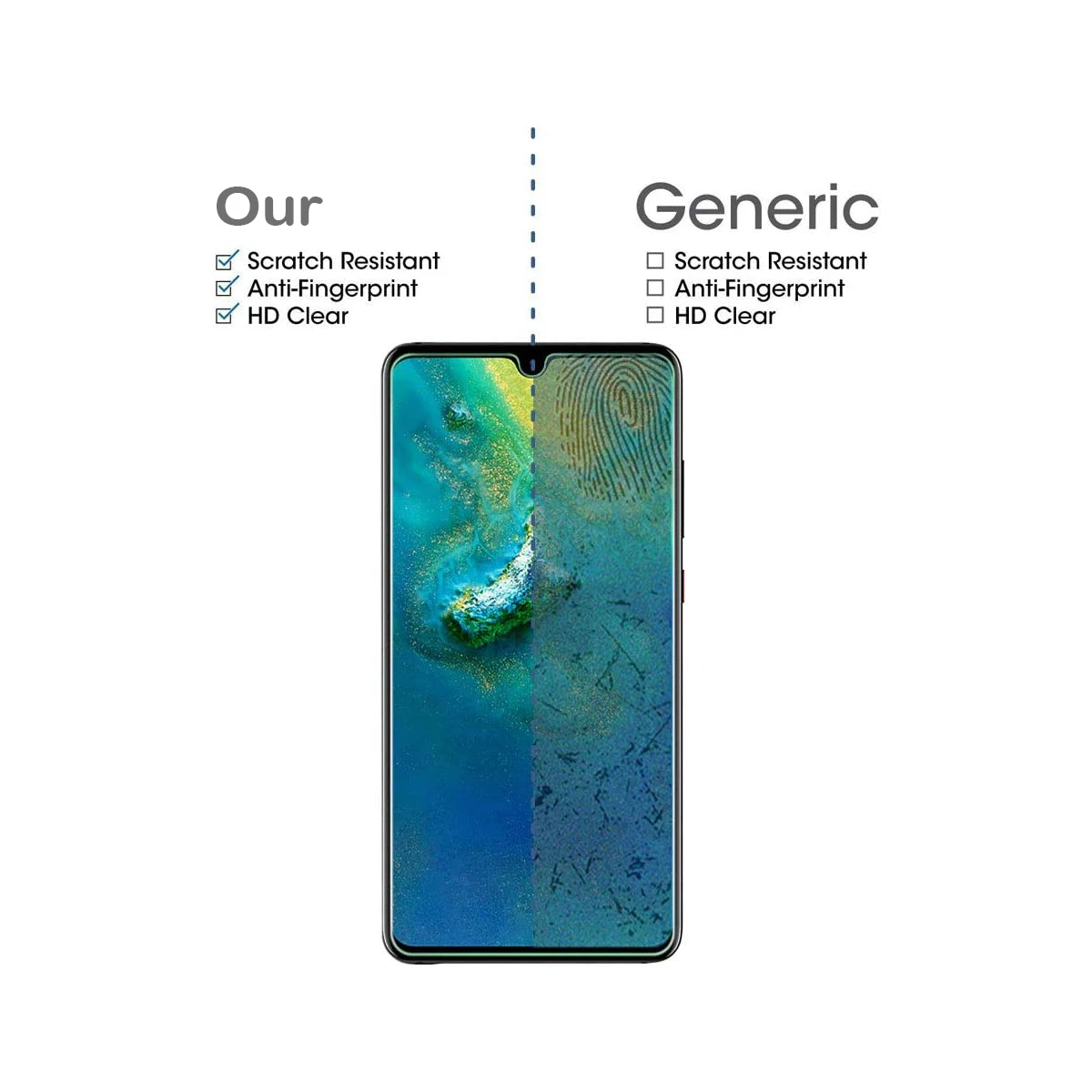 24 шт. HD закаленное стекло для Huawei Mate 20 Защитная пленка для экрана (art.: 3920d0fa53cc3) - 3920d0fa53cc3
