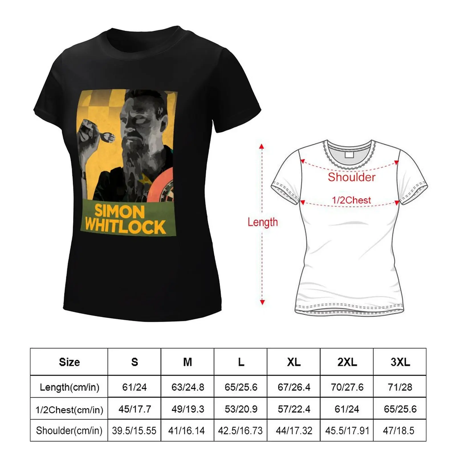 Футболка Simon Whitlock с Дартс эстетическая одежда рубашка животным принтом для