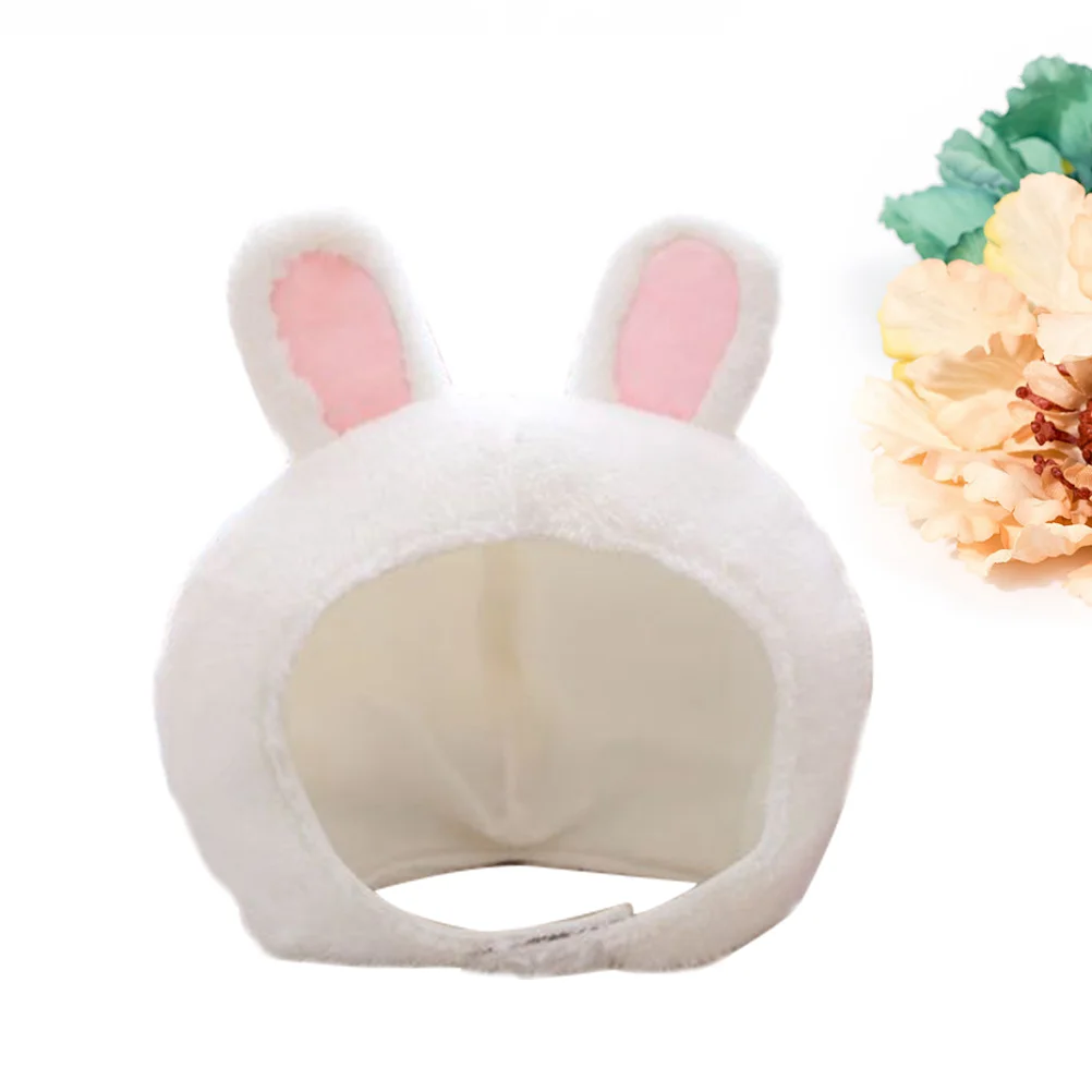 

1 PC Short-pile Velour Furry bunny Warm Earflap for Costume Parties Photo Props