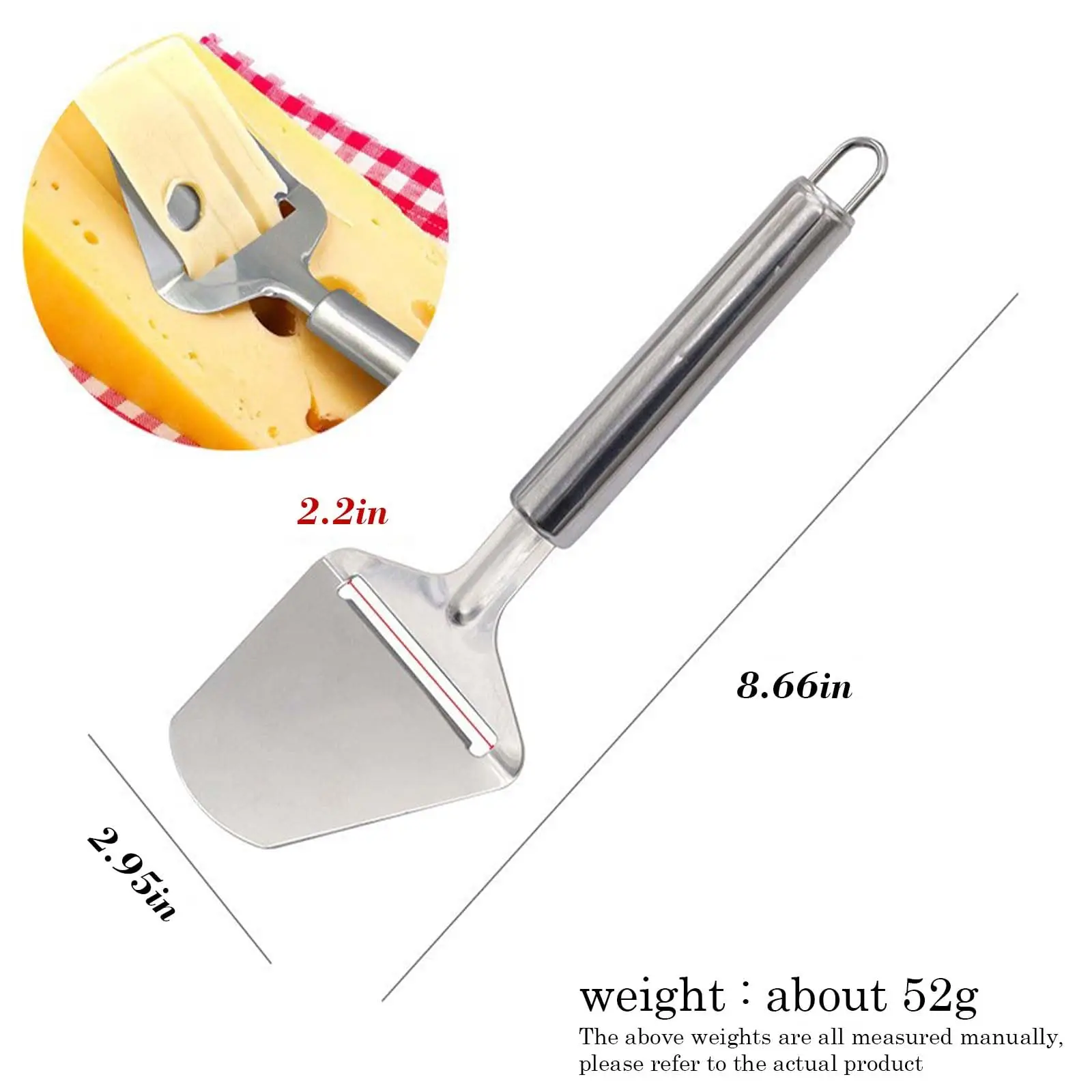 Хит продаж креативная слайсер для сыра из нержавеющей стали не прилипающий