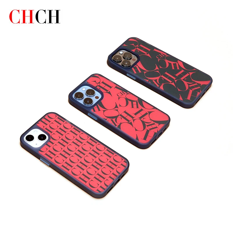 

CHCH TPU Phone Case for Iphone13 Iphone13 Pro Max Simple Matte Bumper Shockproof Soft Silicone Clear Famous Luxury Brands Case