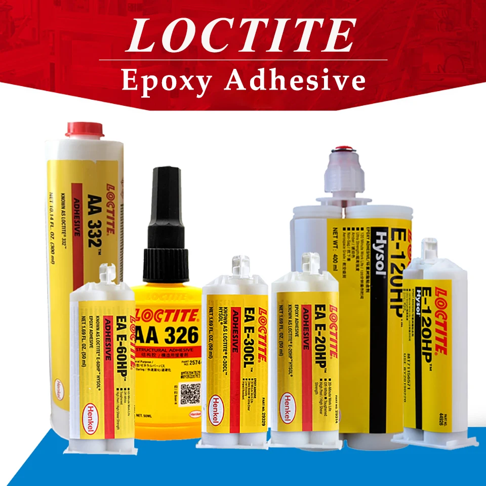 

Клей Loctite E-20HP 30CL 60HP 120HP 4070 для эпоксидной смолы, высокопрочный клей AB, прозрачная структура, эпоксидный клей для электросварки