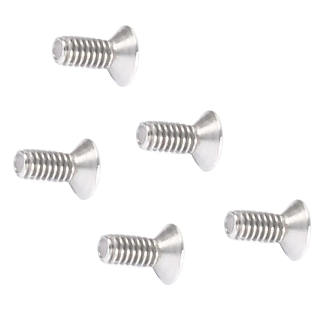 100 шт. 304HC плоские болты с шестигранной потайной головкой из нержавеющей стали