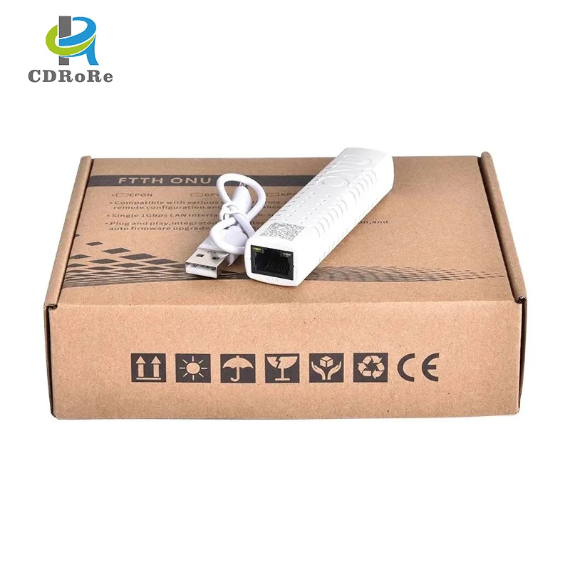 Полностью новый FTTH XPON ONU micro ZTEchip 1GE порт 1*10/100M /1000M Ethernet интерфейс Wored 1 xpon GPON EPON OLT