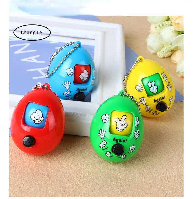 

4Pcs Cute Rock Paper Scissors Gacha Fair Play Toy Cute Bag Key Chain Hanging Girls and Boys Toys
