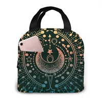 alchemy magical astrology cooler lunch box portable insulated lunch bag thermal food picnic lunch bags