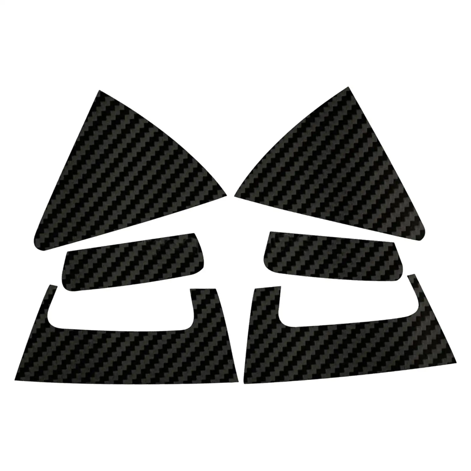 

6 шт., наклейки на заднюю дверную ручку автомобиля Honda Hr-v Hrv Vezel