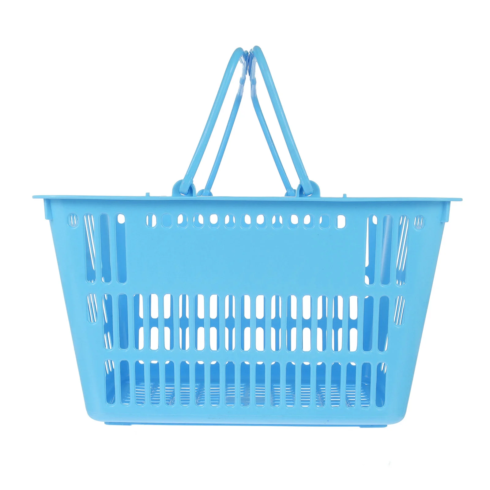 

Supermarket Shopping Basket Home Storage Practical Grocery Portable Shelf Shelves