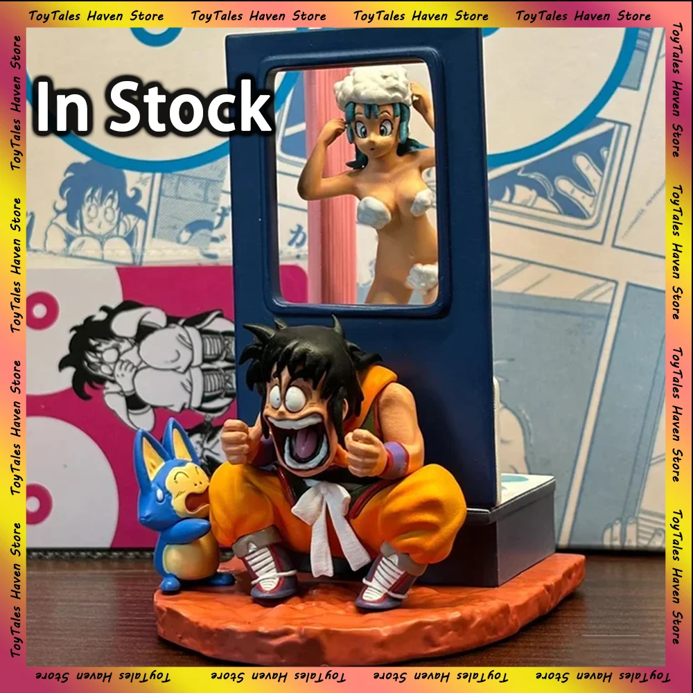 9 см Dragon Ball Z фигурка Ямко Аниме Фигурка Bulma Фигурки ПВХ Статуя Кукла Коллекционные