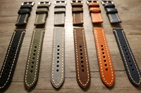 leather watch band strap compatible with all model genuine m o v a d o 13mm dark brown genuine lizard skin watch band