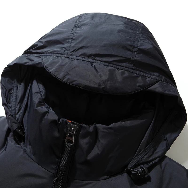 Mens Winter Down Jackets 2022 White Duck Down Coats Warm Stand Collar Windpoof Parkas Men Casual Fashion Harajuku Puffer Jackets
