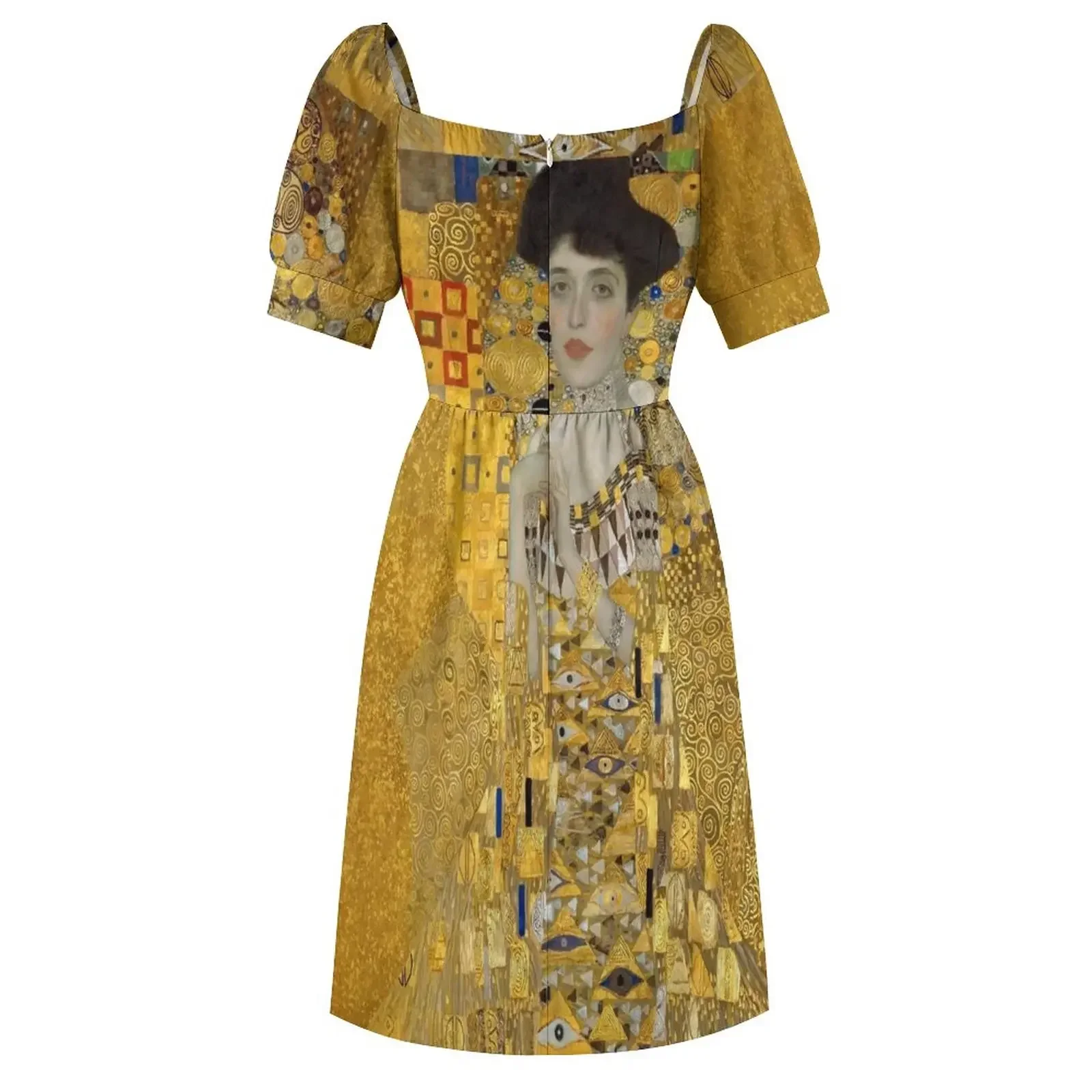 Густав Климт - Портрет Адель Блэч-Бауэр Платье без рукавов для девочек свадебное