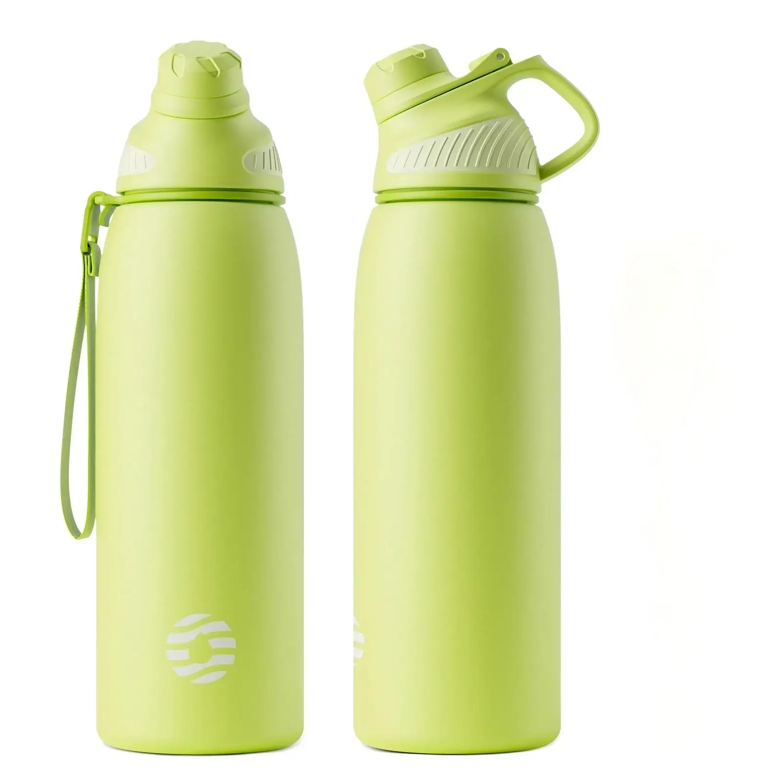 Фото FJbottle Термобутылка из нержавеющей стали Портативный уличный стакан Термос для холодных видов спорта Термальная бутылка для воды 1000 мл №1