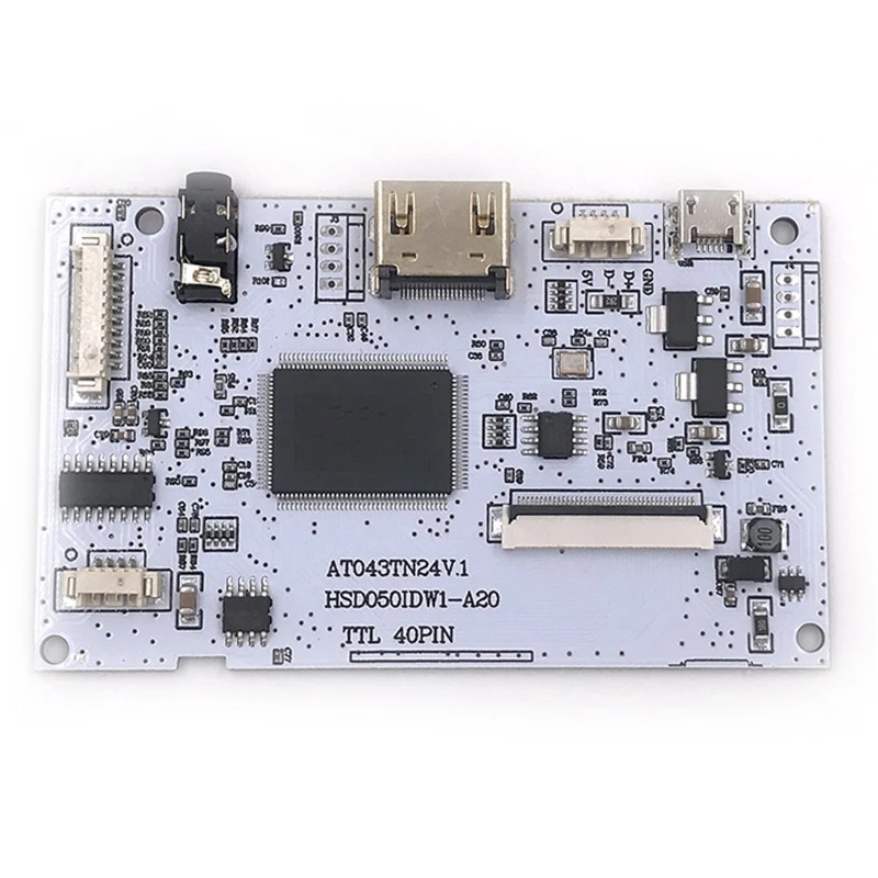 Плата контроллера LVDS совместимая с HDMI 40-контактный TTL драйвер универсальный