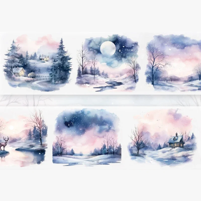 

Набор наклеек Mr. Paper Late Winter Meets Snow