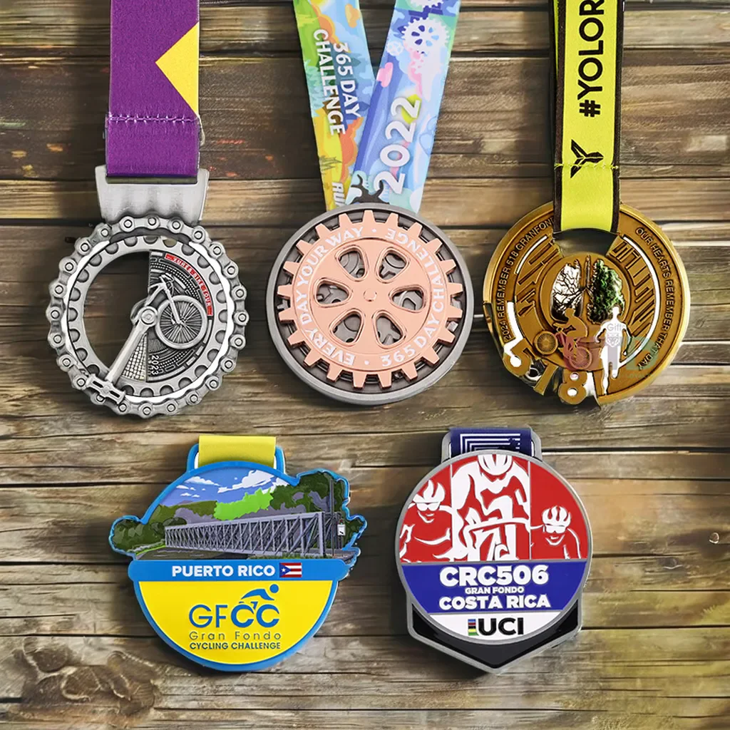 

Медаль спортивная металлическая