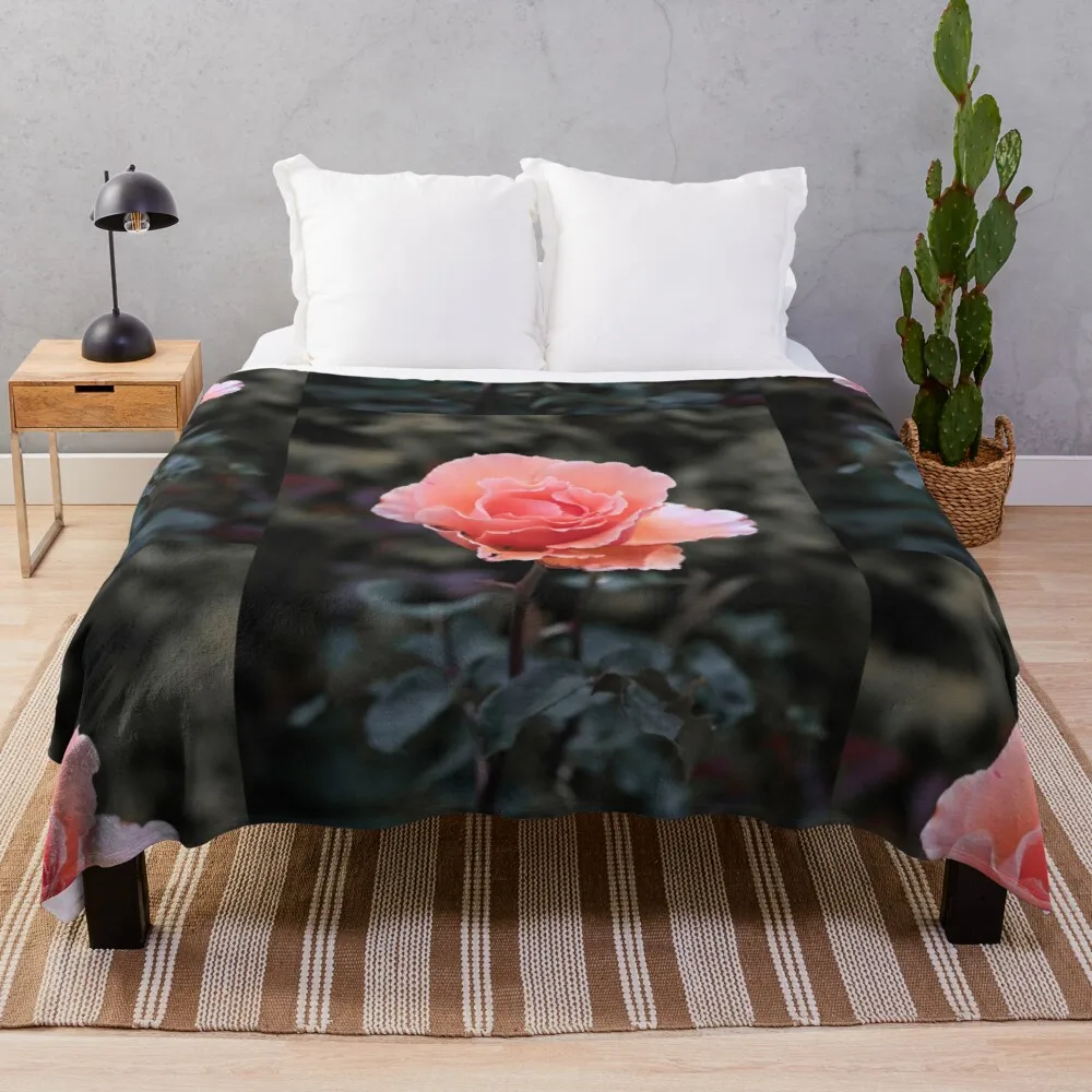 

Beautiful orange Just Joey rose Throw Blanket Softest Blanket Thin Wadding Blanket Blanket For Decorative Sofa