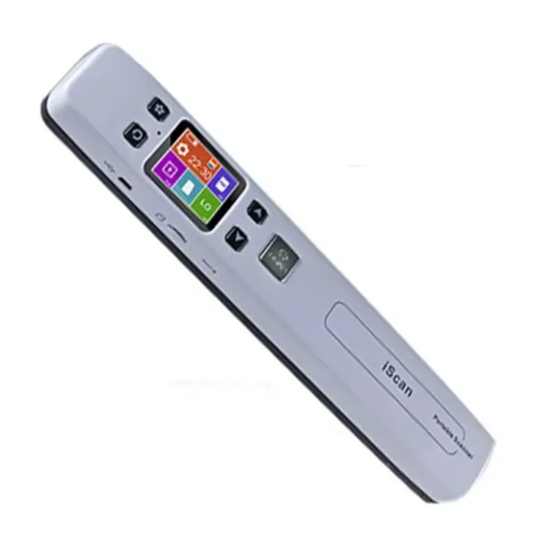 Фото Портативный цифровой сканер IScan Wifi, 1050 DPI, удобный сканер для документов, фотографий, чеков, с двойным роликовым механизмом и ЖК-дисплеем №1