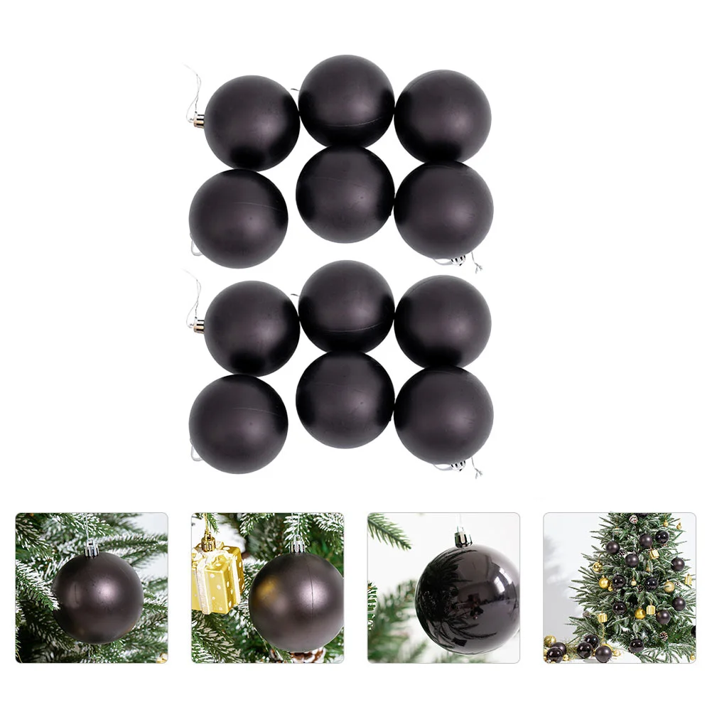 

Party Supplies Decorative Pendant Black Balls Hanger Festival Accessory Pendants