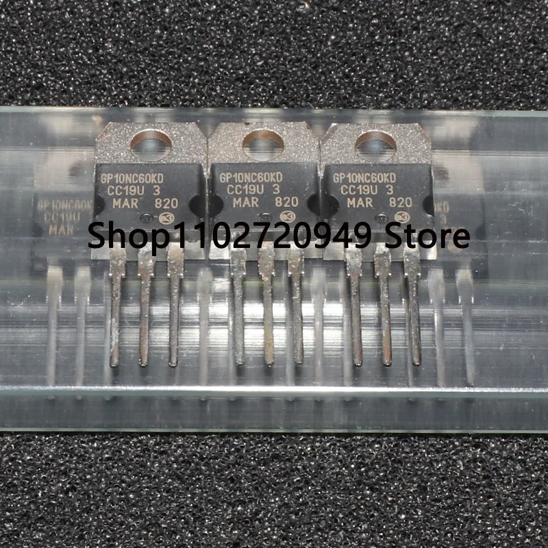 10 50PCS STGP10NC60KD GP10NC60KD TO - 220 IGBT 100% Новый Оригинальный