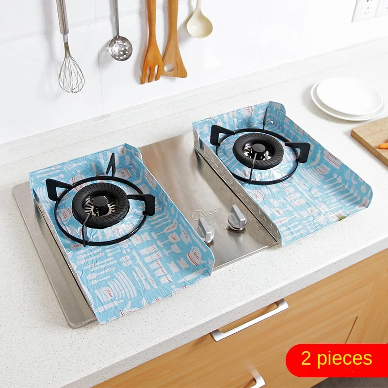 

No Burrs Kitchen Environment Safety Portable Foldable Aluminum Foil Kitchen Oil Proof Sticker Aluminum Foil Tin Foil