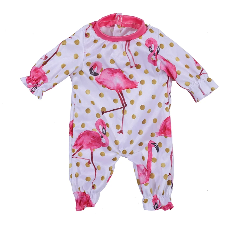 43cm Doll Clothes 18 Inch Flamingo American Girl For Fit Bjd 1/4 Baby Newborn Birthday Festiival Gifts |