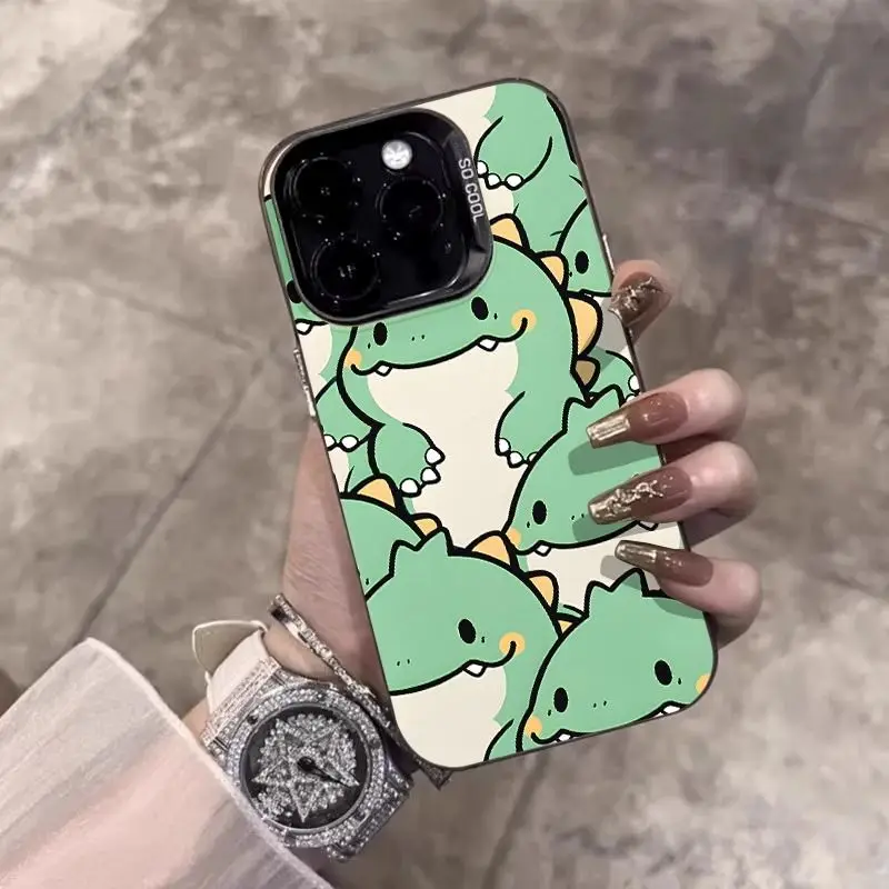 Задняя крышка с милым полноэкранным динозавром для OPPO Realme 5 8 8i 9i 10 11 Pro C12 C15 C20 C21Y C31