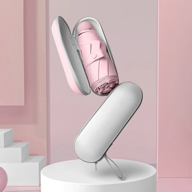 

Маленький карманный Ультрафиолетовый мини-зонт из винила для защиты от солнца, складной зонт 96 см